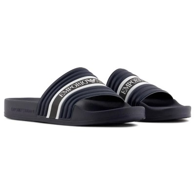 мъжки,джапанки,и,чехли,emporio,armani,xvps14,xr277,slides,blue,black,white,(black)