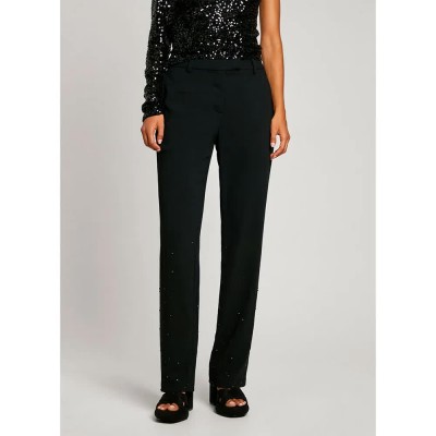 панталони,дамски,панталони,pepe,jeans,amelia,pants,black