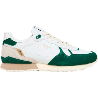 маратонки,мъжки,маратонки,pepe,jeans,brit,ivy,trainers,white