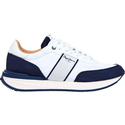 маратонки,мъжки,маратонки,pepe,jeans,buster,club,trainers,white,(white)