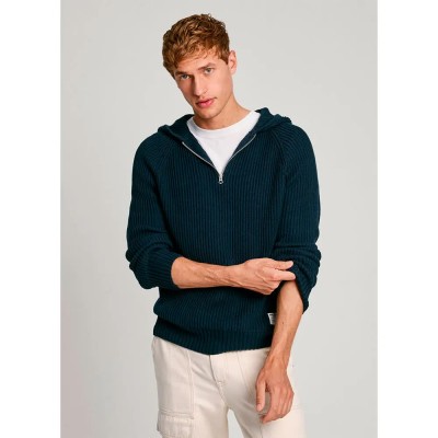 блуза,мъжки,пуловери,pepe,jeans,colin,hoodie,sweater,blue