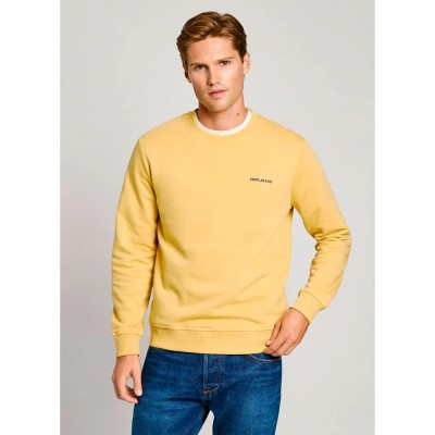 блуза,мъжки,пуловери,pepe,jeans,damian,sweatshirt,yellow,(ochre,yellow)