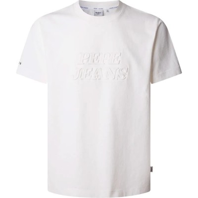 тениска,мъжки,тениски,дамски,тениски,pepe,jeans,darius,short,sleeve,t,shirt,white,(antique,white)