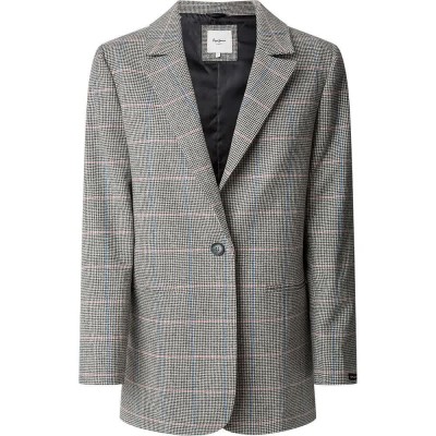 сако,дамски,сака,pepe,jeans,flavia,blazer,grey,(mousse,white)