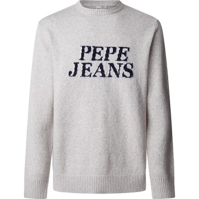 блуза,мъжки,пуловери,pepe,jeans,luka,sweater,grey,(light,grey,marl)