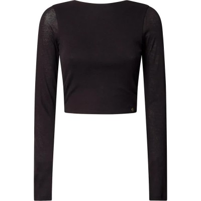 тениска,дамски,тениски,pepe,jeans,lully,long,sleeve,t,shirt,black