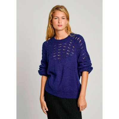 блуза,дамски,пуловери,дамски,плетени,дрехи,pepe,jeans,naina,sweater,blue,(klein,blue)