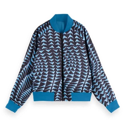 яке,дамски,якета,и,палта,scotch,&,soda,u9g00578t,reversible,bomber,jacket,blue