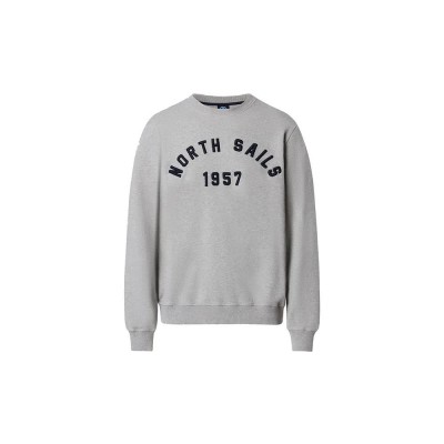 блуза,мъжки,пуловери,north,sails,graphic,691413,sweatshirt,grey,melange,(grey)