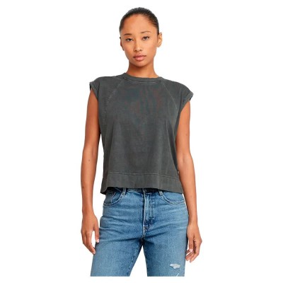 тениска,дамски,тениски,g,star,back,overdyed,3,4,sleeve,t,shirt,grey,(dark,black,gd)