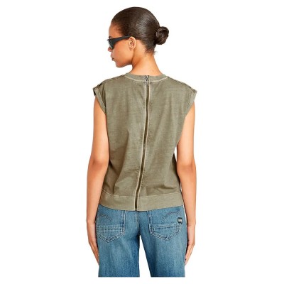тениска,дамски,тениски,g,star,back,overdyed,3,4,sleeve,t,shirt,ensis,green,gd