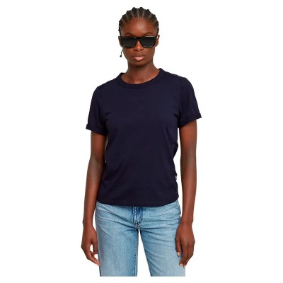 тениска,дамски,тениски,g,star,embro,g,script,logo,short,sleeve,t,shirt,osaka,blue,(blue)
