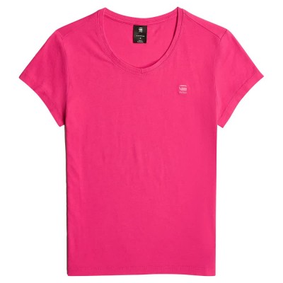 тениска,дамски,тениски,g,star,eyben,slim,2.0,short,sleeve,v,neck,t,shirt,pink,peacock,(pink)