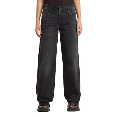 дънки,дамски,панталони,g,star,judee,loose,jeans,worn,in,black,moon,(black)