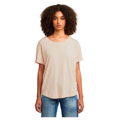 тениска,дамски,тениски,g,star,rolled,up,sl,bf,short,sleeve,t,shirt,linen,(beige)