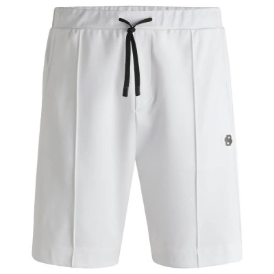 къси,панталони,мъжки,панталони,boss,headlo,tl,10267102,sweat,shorts,white
