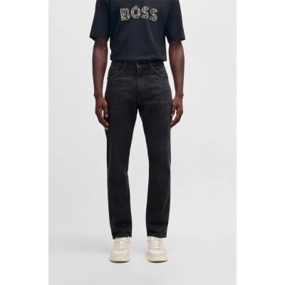дънки,мъжки,панталони,boss,onyx,10263415,jeans,charcoal,(black)