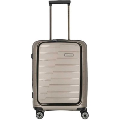 куфари,travelite,air,base,4w,s,trolley,bag,champagne,metallic,(brown)
