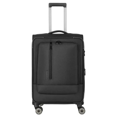 куфари,travelite,crosslite,5.0,4w,m,61,66l,trolley,bag,black,(black)