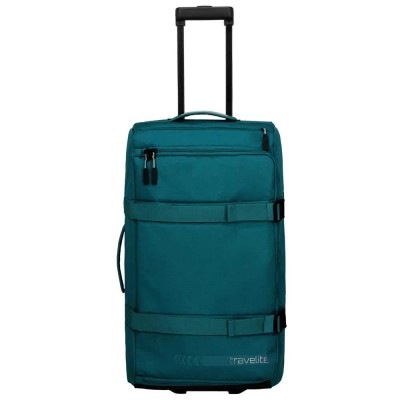 сак,сакове,travelite,kick,off,l,65l,wheeled,duffle,bag,blue