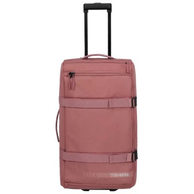 сак,сакове,travelite,kick,off,l,65l,wheeled,duffle,bag,rosé,(pink)