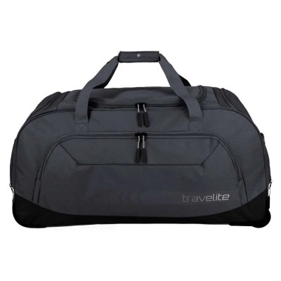 сак,сакове,travelite,kick,off,xl,120l,wheeled,duffle,bag,black,(dark,antracite)