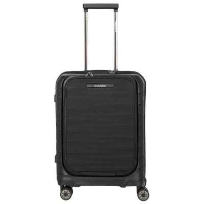 куфари,travelite,mooby,4w,s,frontpocket,44l,trolley,bag,black