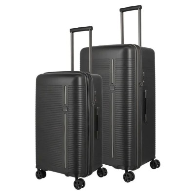 куфари,travelite,roomer,4w,l,m,trolley,bag,black,(black)