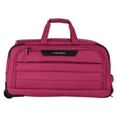 сак,сакове,travelite,skaii,63l,wheeled,duffle,bag,pink