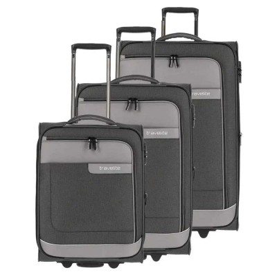 куфари,travelite,viia,2w,l,m,s,trolley,bag,anthracite