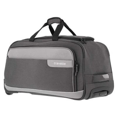 сак,сакове,travelite,viia,wheeled,duffle,bag,grey