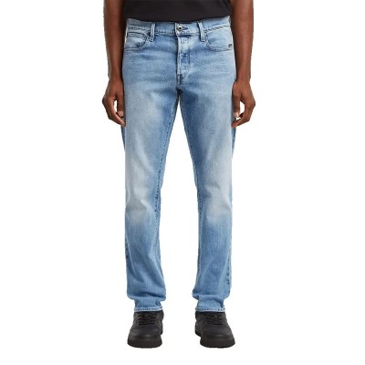 дънки,мъжки,панталони,g,star,3301,regular,tapered,fit,jeans,light,indigo,aged,(blue)
