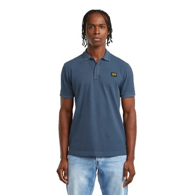 мъжки,блузи,с,яка,g,star,dunda,overdyed,slim,fit,short,sleeve,polo,dark,sea,blue,gd