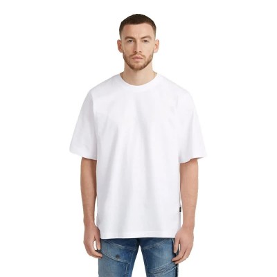 тениска,мъжки,тениски,g,star,loose,fit,boxy,short,sleeve,t,shirt,white,(white)