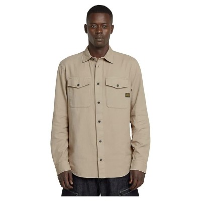 риза,с,дълъг,ръкав,мъжки,ризи,g,star,marine,long,sleeve,shirt,beige,(vintage,khaki,gd)