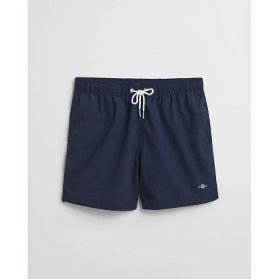 бански,гащета,мъжки,бански,костюми,gant,920016000,swimming,shorts,blue