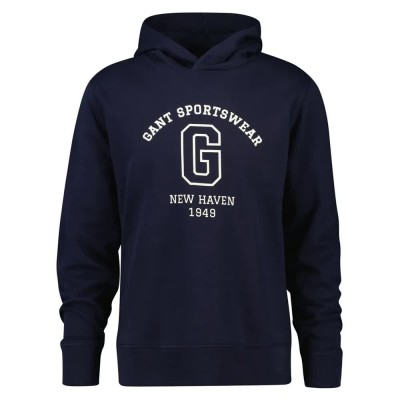 суичър,мъжки,пуловери,gant,graphic,2067033,hoodie,blue
