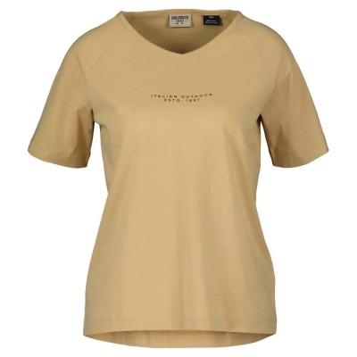 тениска,дамски,тениски,dolomite,strenta,g1,short,sleeve,t,shirt,beige,(mocha,brown)