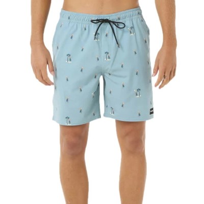 бански,гащета,мъжки,бански,костюми,rip,curl,hula,breach,volley,swimming,shorts,blue