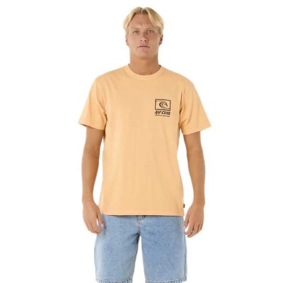 тениска,мъжки,тениски,rip,curl,raw,energy,trad,short,sleeve,t,shirt,mandarin,zest,(yellow)