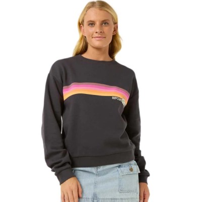 блуза,дамски,блузи,rip,curl,surfarama,relaxed,sweatshirt,black