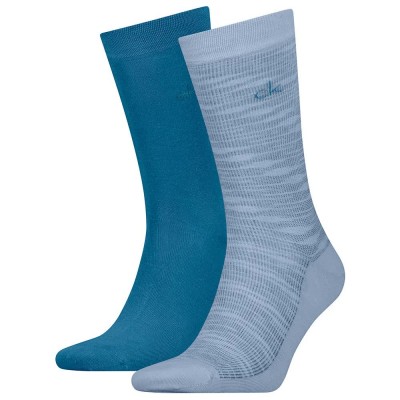чорапи,мъжки,чорапи,calvin,klein,space,dye,bird,eye,socks,2,pairs,blue,(blue,combo)