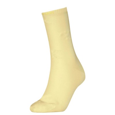 чорапи,дамски,чорапи,calvin,klein,jeans,ao,terry,logo,socks,yellow