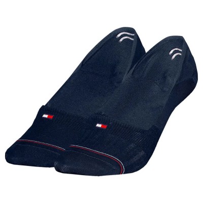 чорапи,дамски,чорапи,tommy,hilfiger,footie,no,show,socks,2,pairs,navy,(blue)