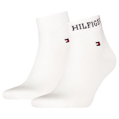 чорапи,мъжки,чорапи,tommy,hilfiger,quarter,socks,2,pairs,white