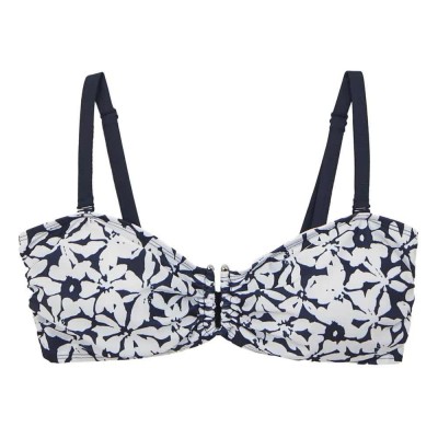 дамски,бански,костюми,regatta,aceana,iii,bikini,top,navy,white,floral,(white)
