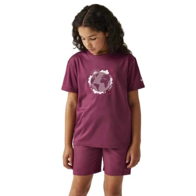 тениска,детски,тениски,regatta,alvarado,ix,short,sleeve,t,shirt,beaujolais,(purple)