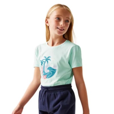 тениска,детски,тениски,regatta,bosley,viii,short,sleeve,t,shirt,icy,morn,(green)