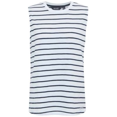 тениска,дамски,тениски,regatta,fariene,sleeveless,t,shirt,white,navy,stripe,(white)