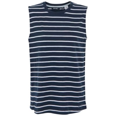 тениска,дамски,тениски,regatta,fariene,sleeveless,t,shirt,navy,white,stripe,(blue)